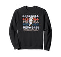 Baseball Mama Lightning Bolt Sweatshirt - Minimalist Print for Adults - T-Shirt, Sweatshirt, Hoodie