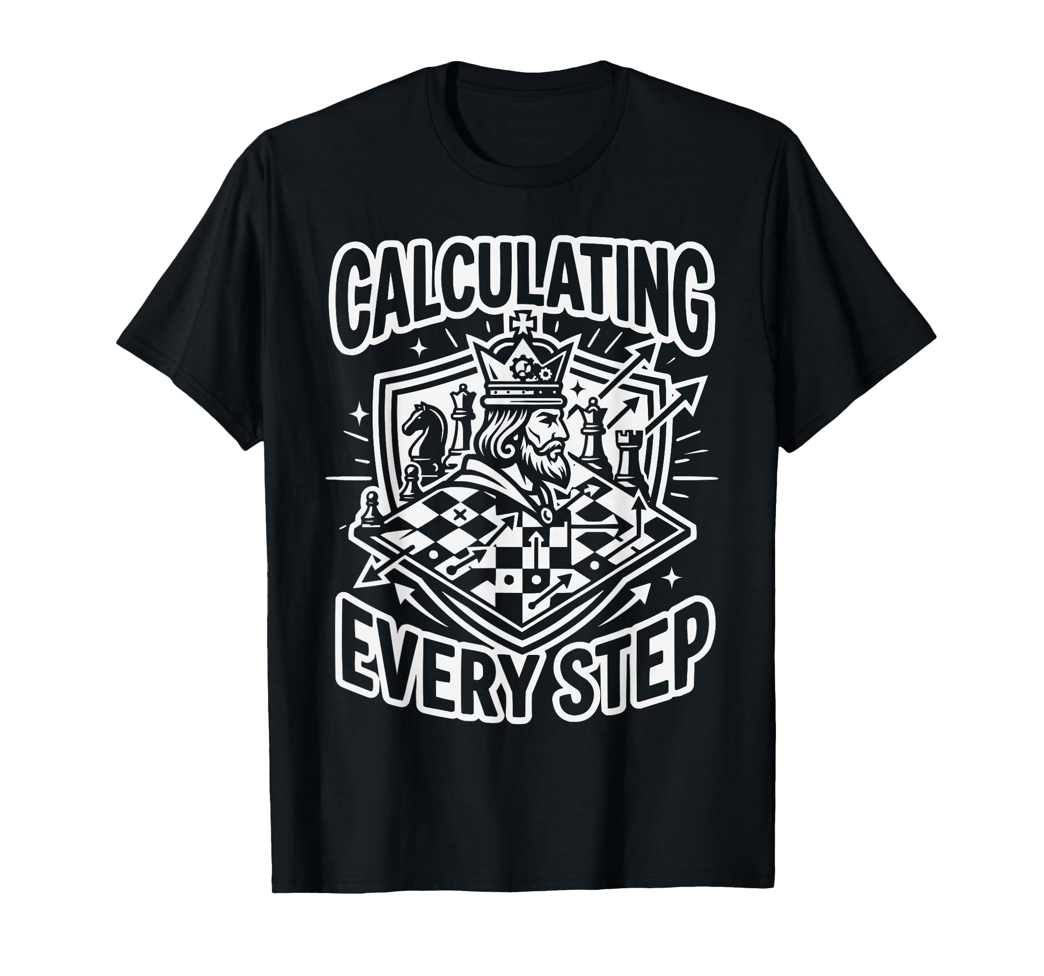 Chess Dad Board Game Daddy Checkmate T-Shirt - Casual Everyday Wear Unisex - T-Shirt, Sweatshirt, Hoodie