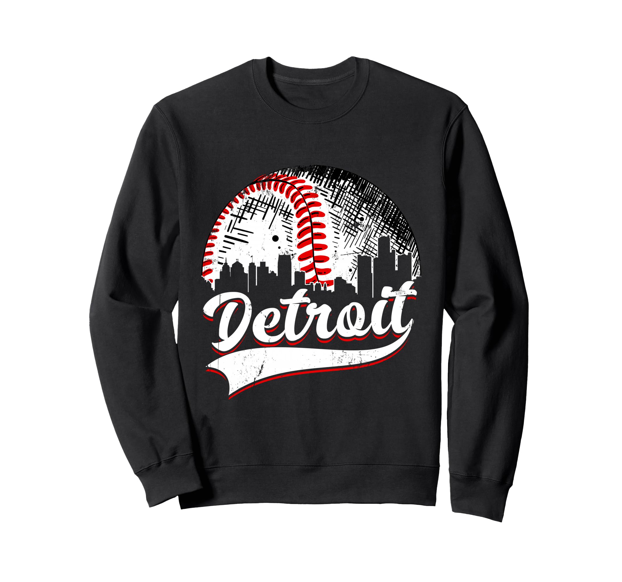 Detroit Baseball Lover Game Day Sweatshirt - Minimalist Print Unisex - T-Shirt, Sweatshirt, Hoodie