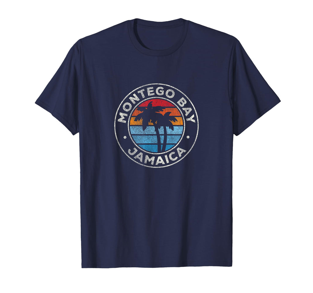 Montego Bay Jamaica 70S T-Shirt - Trendy Graphic for Adults - T-Shirt, Sweatshirt, Hoodie