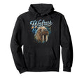 Walrus 90S Funny Walrus 80S Seal Sea Hoodie - Custom Art Print for Adults - T-Shirt, Sweatshirt, Hoodie