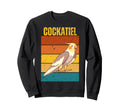 Cockatiel Sunset Cockatiel Sweatshirt - Aesthetic Graphic Men Women - T-Shirt, Sweatshirt, Hoodie