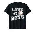 I Love My Baseball Gear Moms Dads T-Shirt - Casual Everyday Wear Unisex - T-Shirt, Sweatshirt, Hoodie