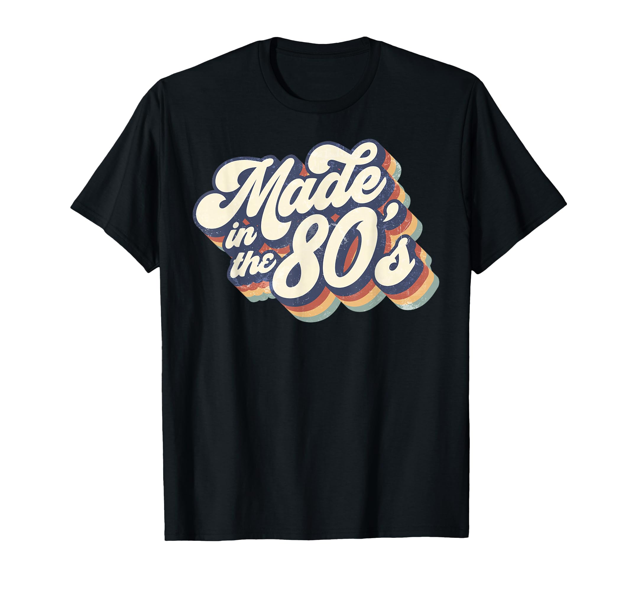 Made 80S Funny 1980S Party Gift T-Shirt - Graphic Print Men Women - T-Shirt, Sweatshirt, Hoodie