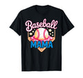 Baseball Mama Ice Cream Cone Sports T-Shirt - Graphic Print Men Women - T-Shirt, Sweatshirt, Hoodie