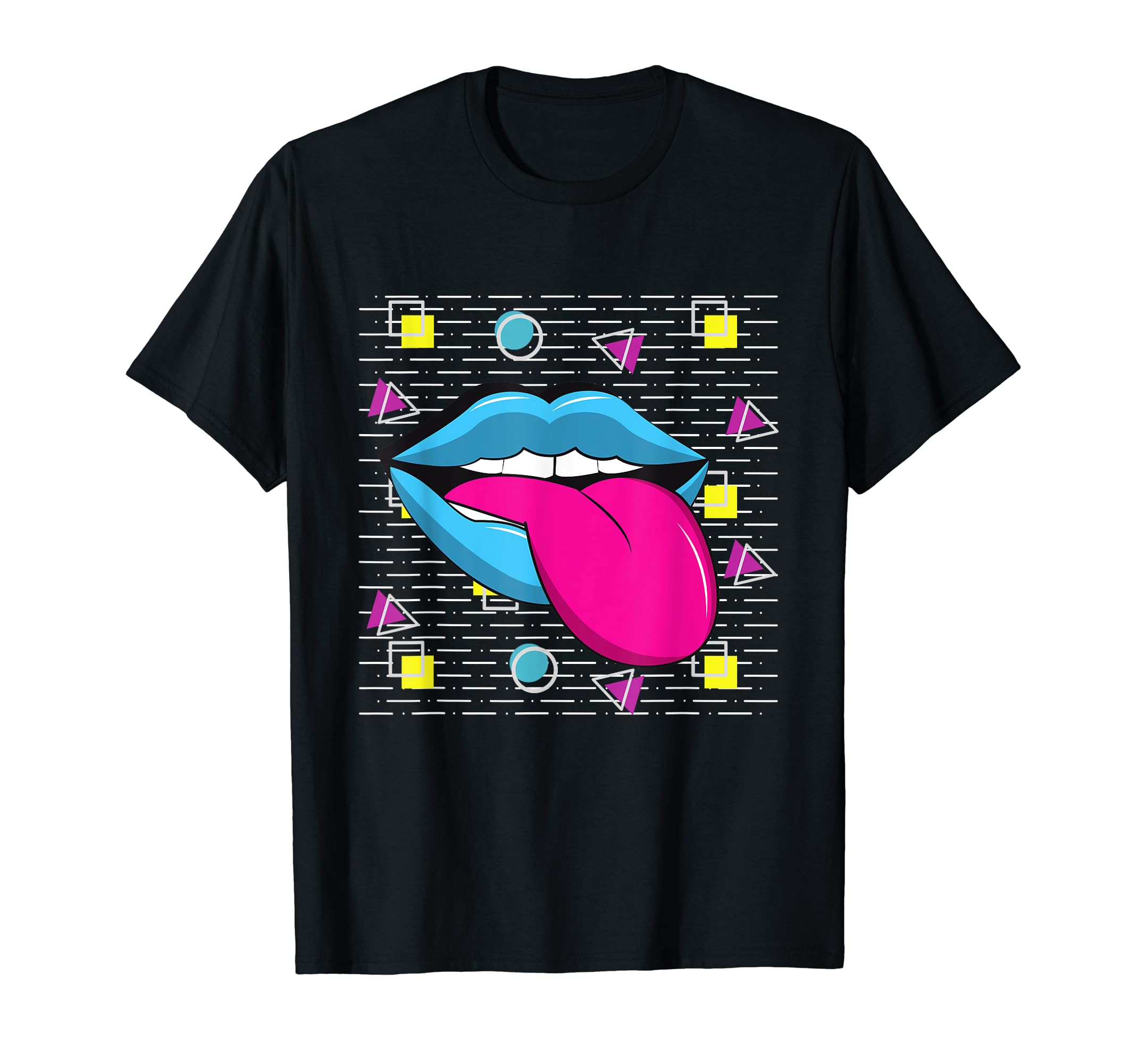 Nostalgic 90S Throw Back Mouth 90S T-Shirt - Graphic Print Men Women - T-Shirt, Sweatshirt, Hoodie