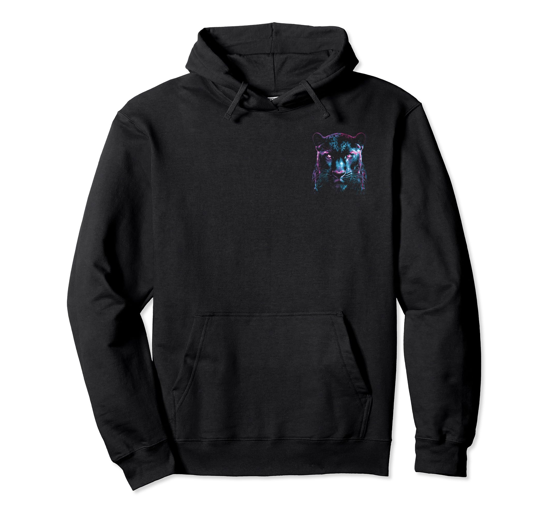 Panther Black Cyberpunk Aesthetic Hoodie - Novelty Apparel Men Women - T-Shirt, Sweatshirt, Hoodie