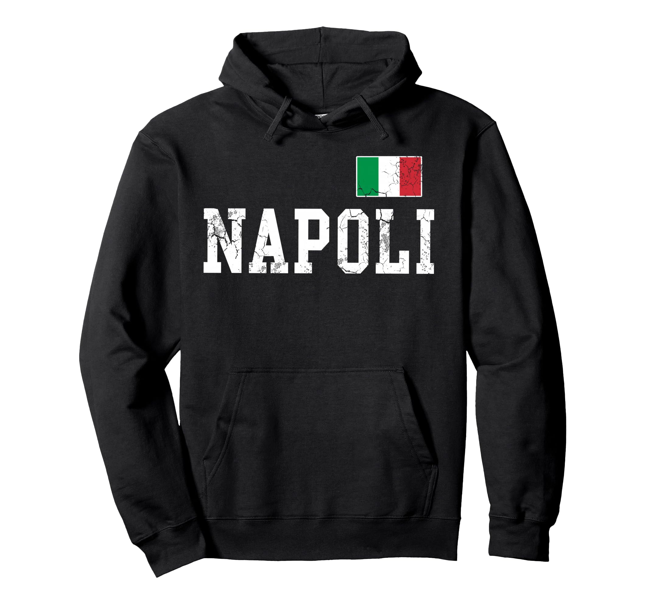 Napoli Naples Italy Italia Flag Hoodie - Casual Everyday Wear for Adults - T-Shirt, Sweatshirt, Hoodie