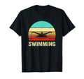 Sunset Swimming T-Shirt - Casual Everyday Wear Men Women - T-Shirt, Sweatshirt, Hoodie