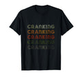 Love Heart Cranking Grunge Black T-Shirt - Aesthetic Graphic for Adults - T-Shirt, Sweatshirt, Hoodie