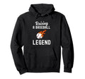 Baseball Mom Life Raising Baseball Legend Hoodie - Minimalist Print Unisex - T-Shirt, Sweatshirt, Hoodie