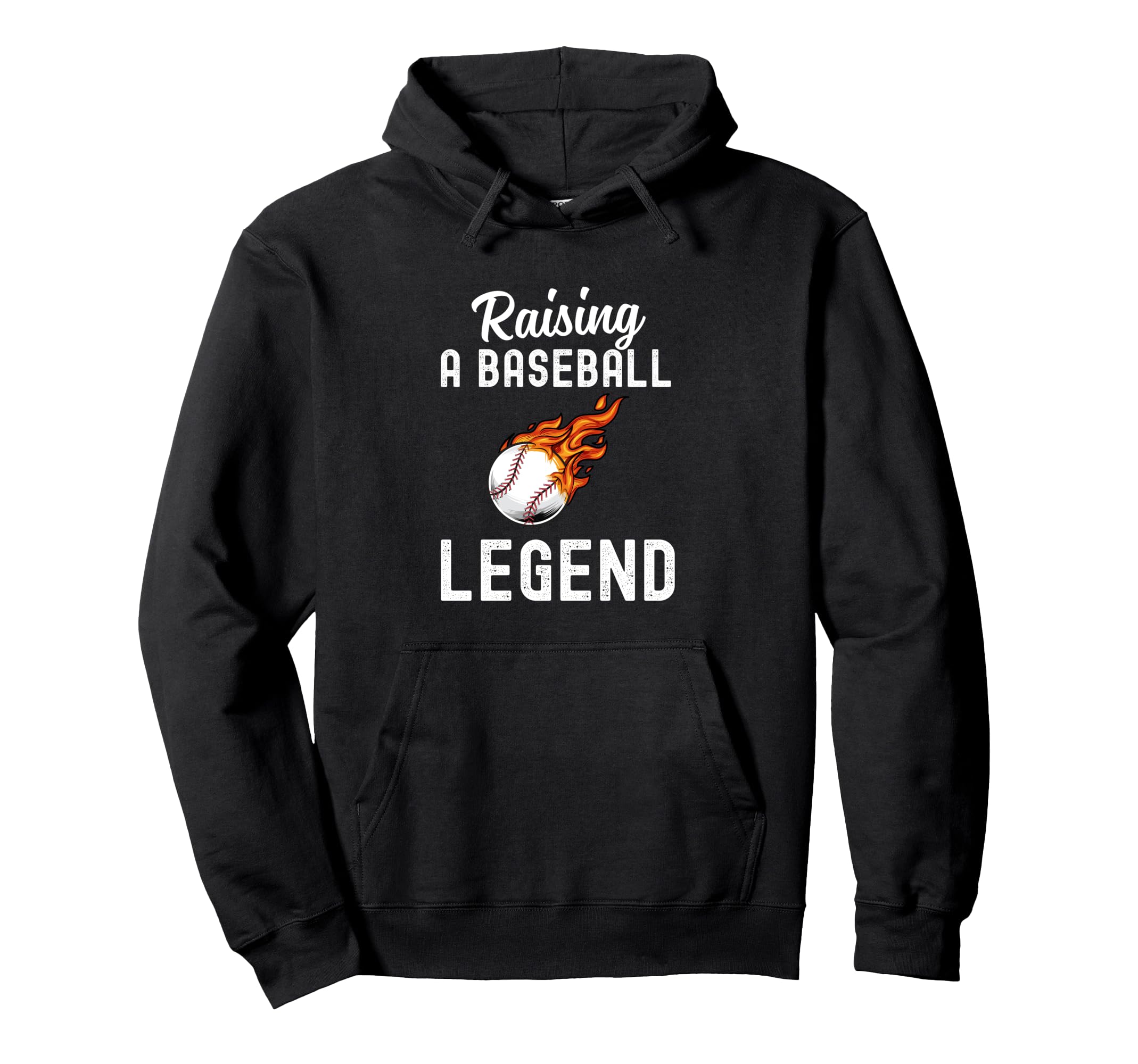 Baseball Mom Life Raising Baseball Legend Hoodie - Minimalist Print Unisex - T-Shirt, Sweatshirt, Hoodie