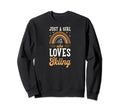 Just Who Loves Skiing Bohemian Sweatshirt - Novelty Apparel Men Women - T-Shirt, Sweatshirt, Hoodie