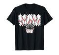 Baseball Mama Cherries Coquette Bow T-Shirt - Casual Everyday Wear Unisex - T-Shirt, Sweatshirt, Hoodie