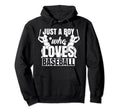 Baseball Lover Batter Just Who Loves Hoodie - Trendy Graphic Men Women - T-Shirt, Sweatshirt, Hoodie