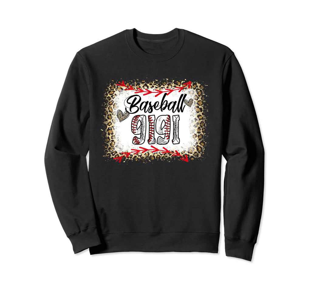 Funny Baseball Gigi Leopard Baseball Sweatshirt - Unique Graphic Men Women - T-Shirt, Sweatshirt, Hoodie