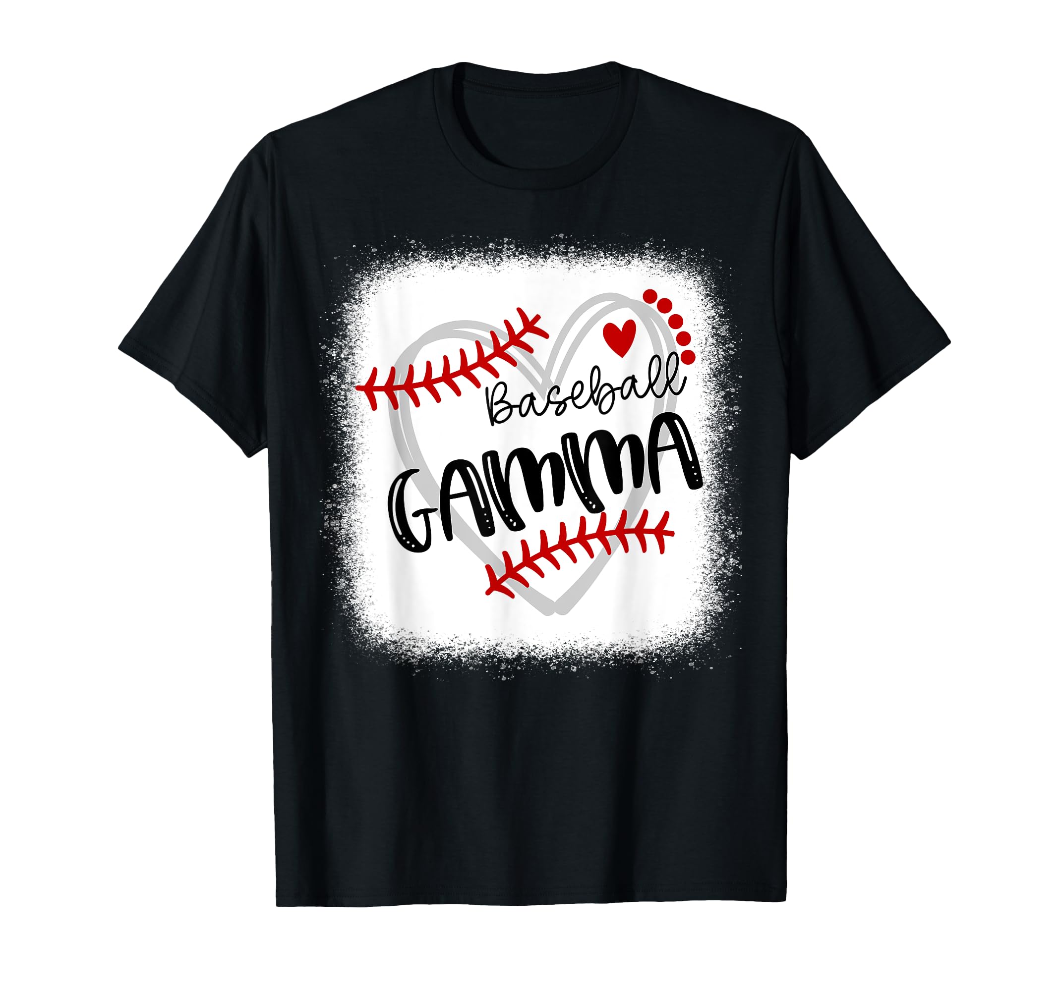 Personalized Baseball Heart Gamma T-Shirt - Aesthetic Graphic Men Women - T-Shirt, Sweatshirt, Hoodie
