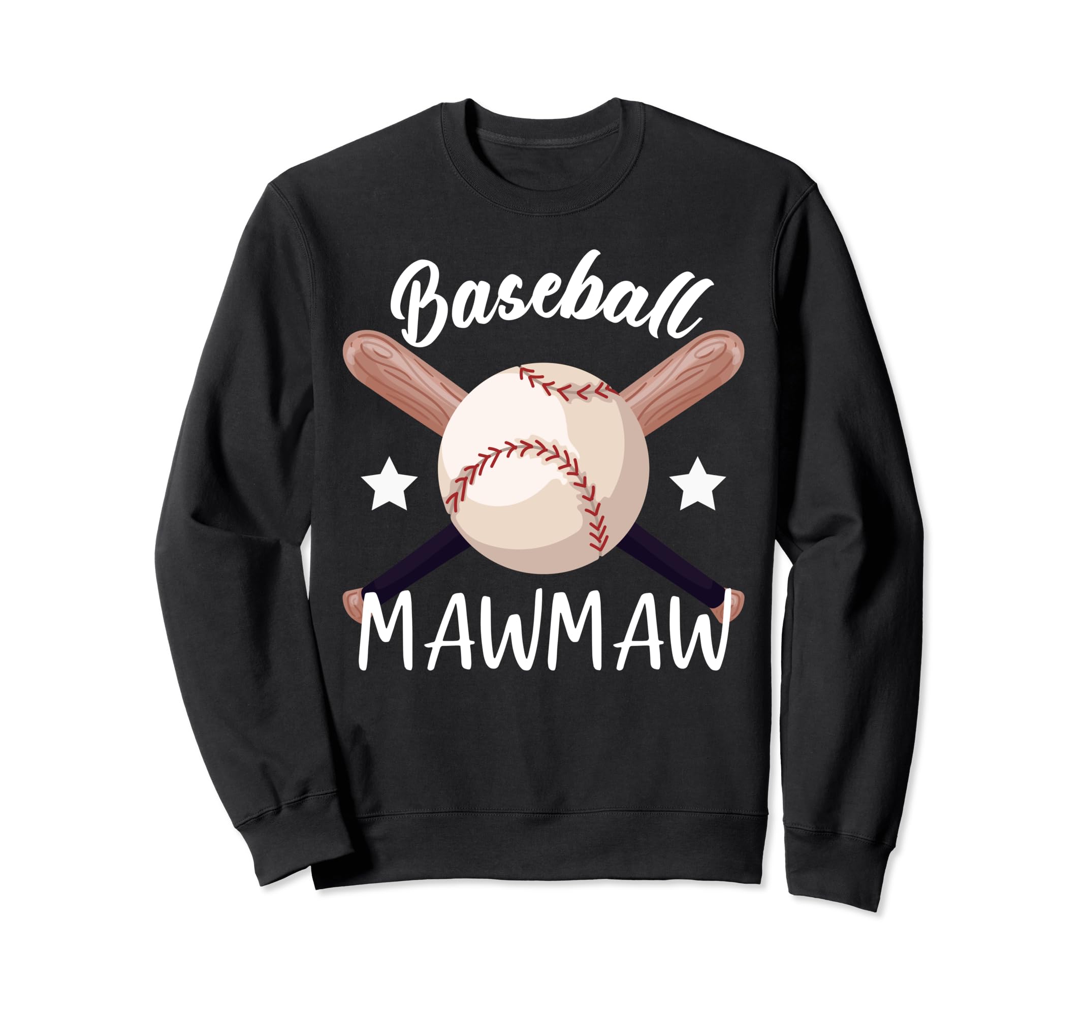 Baseball Mawmaw Batter Sport Baseball Sweatshirt - Graphic Print Men Women - T-Shirt, Sweatshirt, Hoodie