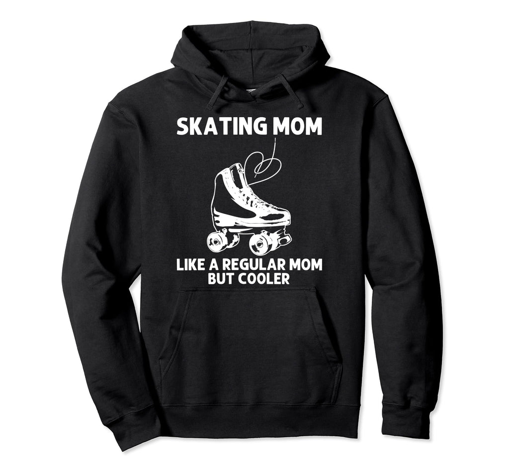 Roller Skating Mom Mother Disco Derby Hoodie - Trendy Graphic Men Women - T-Shirt, Sweatshirt, Hoodie