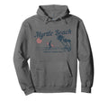 Myrtle Beach South Carolina Surf Hoodie - Aesthetic Graphic for Adults - T-Shirt, Sweatshirt, Hoodie