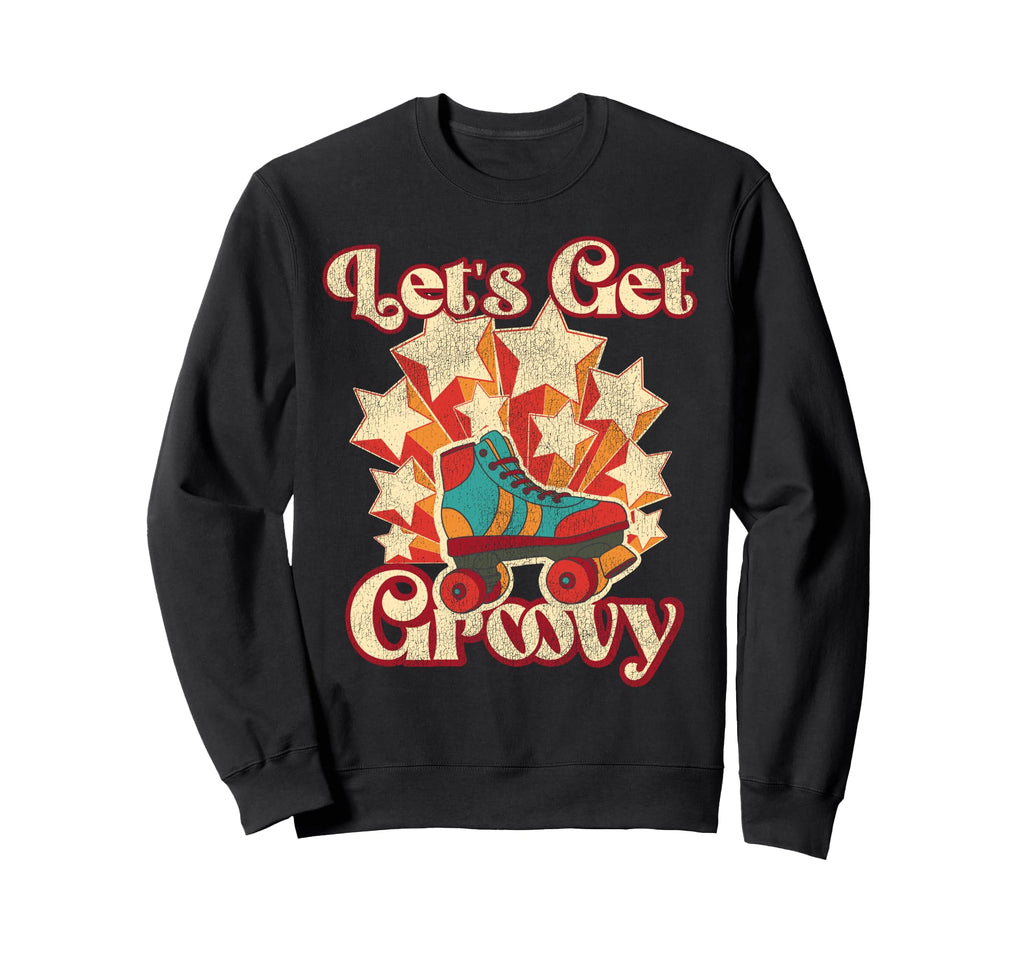 Roller Skating Skate 1970S Sweatshirt - Novelty Apparel Unisex - T-Shirt, Sweatshirt, Hoodie