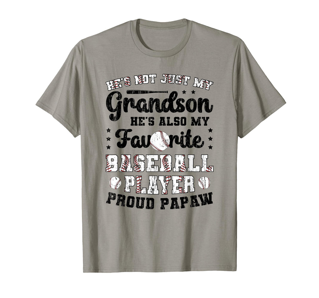 Proud Papaw Baseball Papaw T-Shirt - Casual Everyday Wear Men Women - T-Shirt, Sweatshirt, Hoodie