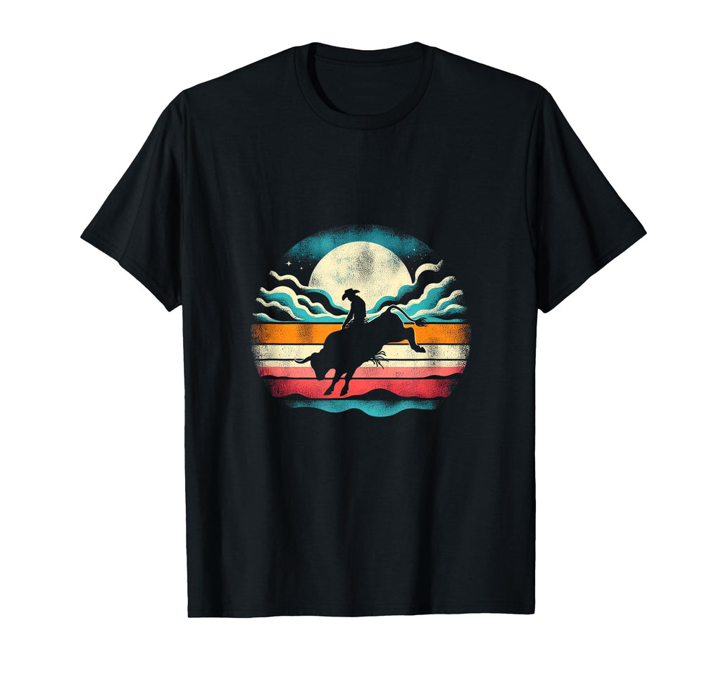 Sunset Cowboy Gift Hoodie - Aesthetic Graphic Men Women - T-Shirt, Sweatshirt, Hoodie