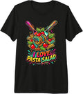 Vibrant Pop Art Foodie Pasta Apparel - Adult & Kids T-Shirts, Sweatshirts & Hoodies apparel design preview 1