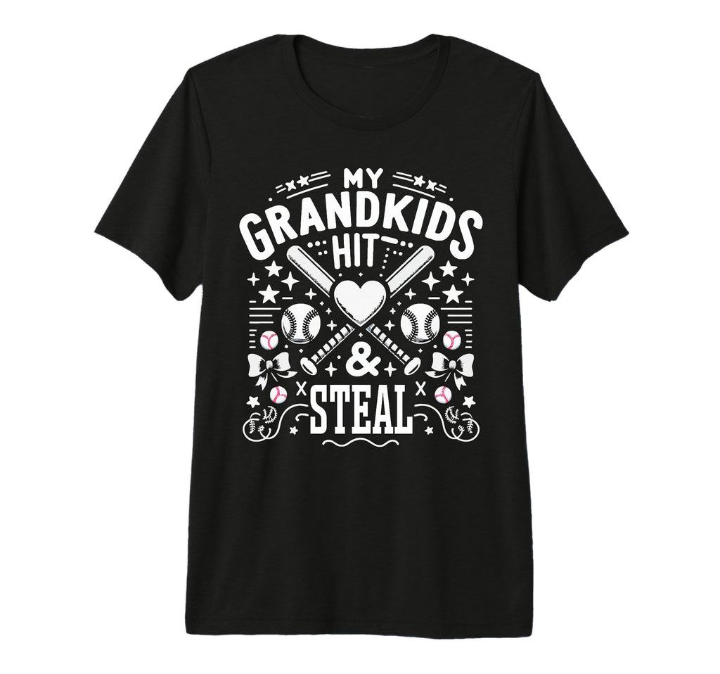 Baseball Grandma Grandmother Granny T-Shirt - Aesthetic Graphic Unisex - T-Shirt, Sweatshirt, Hoodie