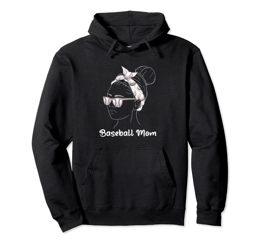 Baseball Mother Sports Lover Baseball Hoodie - Casual Everyday Wear Unisex - T-Shirt, Sweatshirt, Hoodie