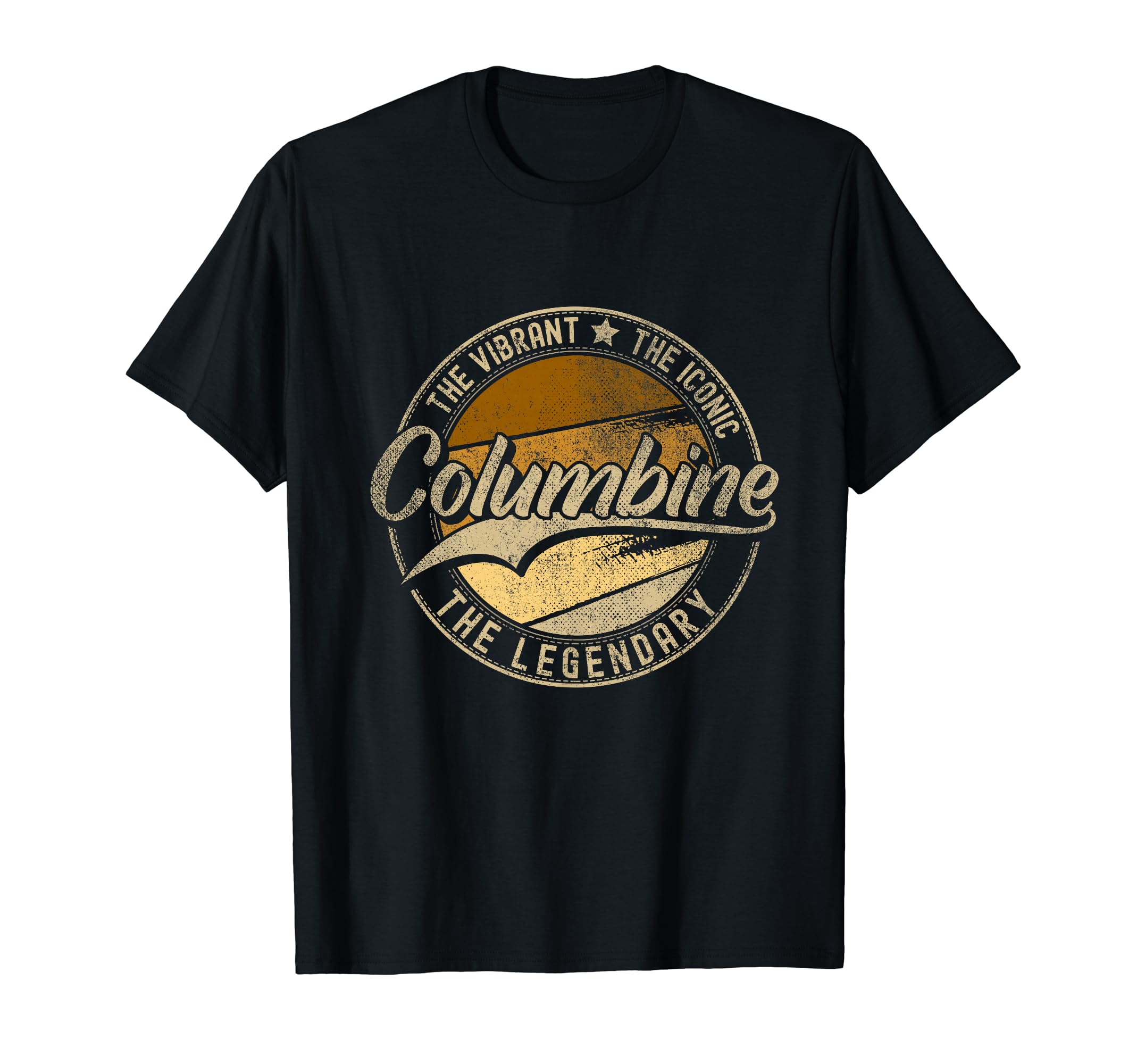 Columbine Co Colorado Distressed T-Shirt - Graphic Print Men Women - T-Shirt, Sweatshirt, Hoodie