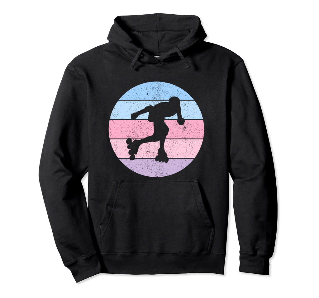 Roller Skate Skating 70S 80S Hoodie - Aesthetic Graphic for Adults - T-Shirt, Sweatshirt, Hoodie