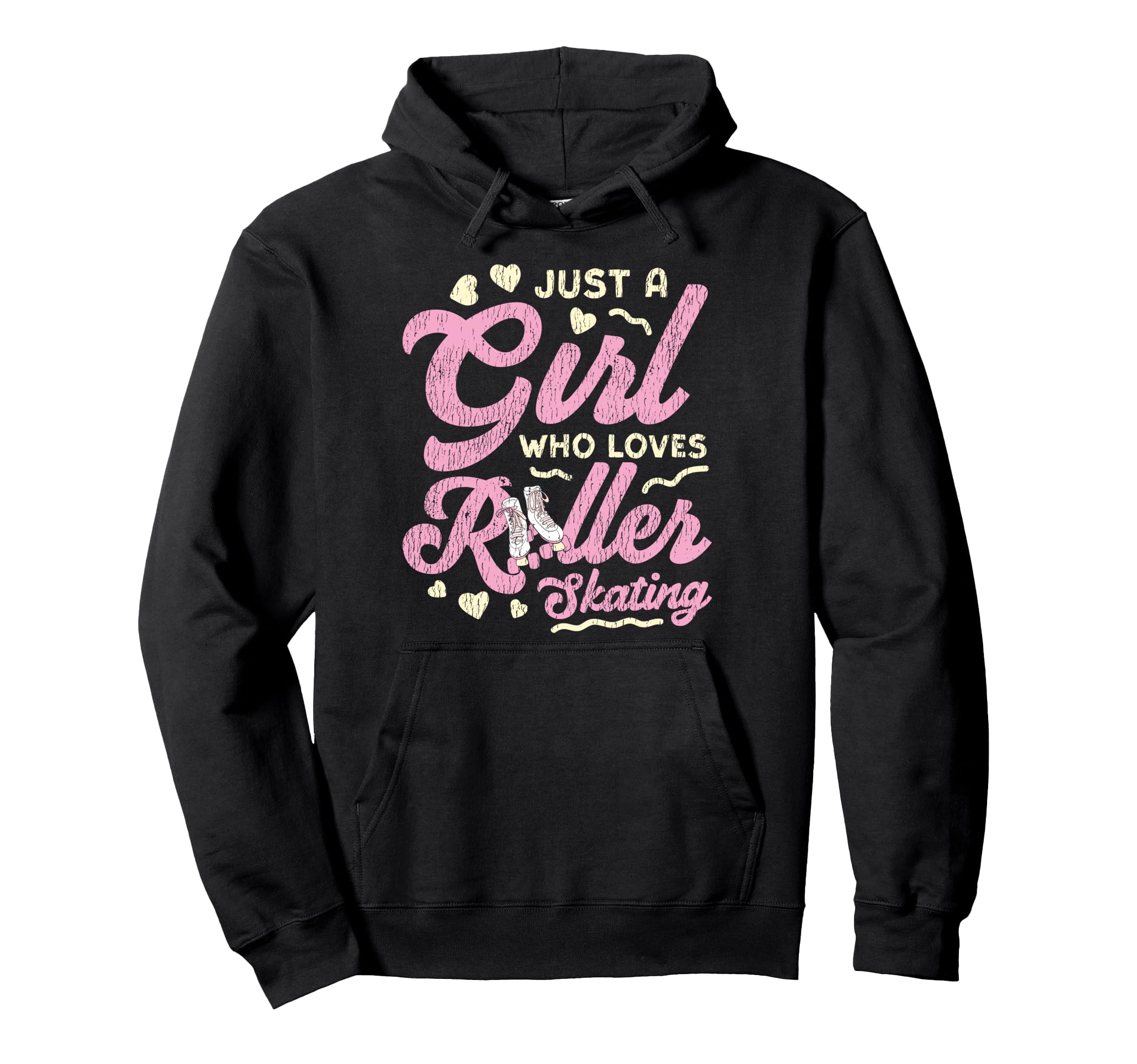 Roller Skating Skate 1970S Just Who Hoodie - Streetwear Style Men Women - T-Shirt, Sweatshirt, Hoodie