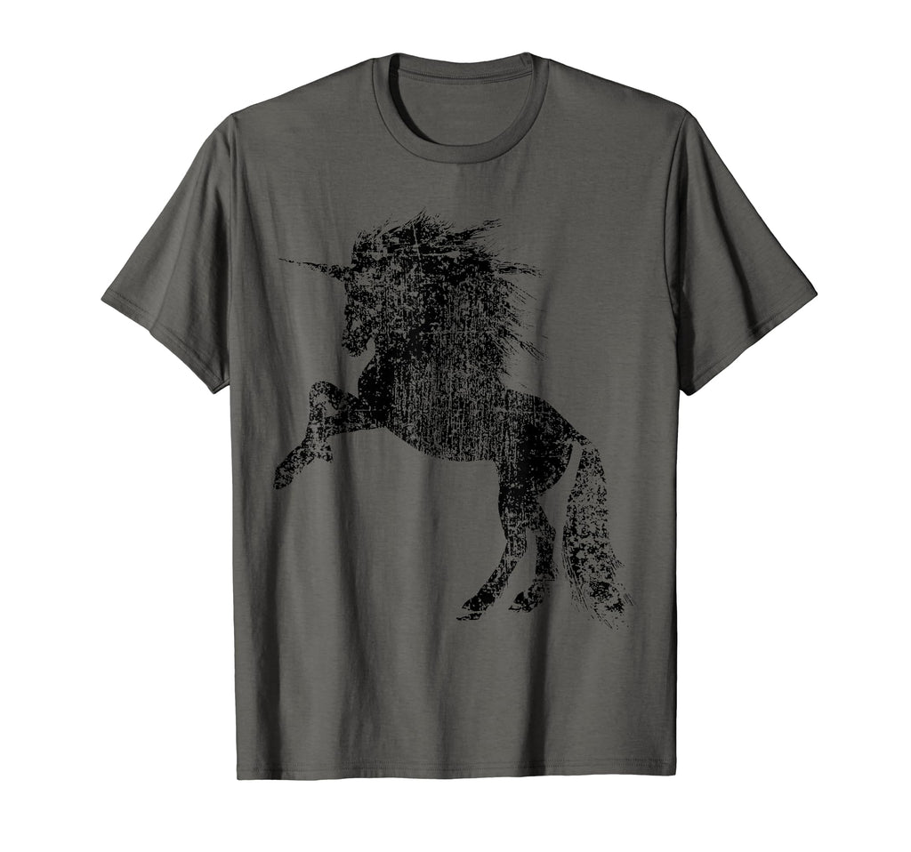 Distressed Rearing Unicorn Mom T-Shirt - Streetwear Style Men Women - T-Shirt, Sweatshirt, Hoodie