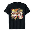 Busy Raising Ballers Softball T-Shirt - Novelty Apparel for Adults - T-Shirt, Sweatshirt, Hoodie