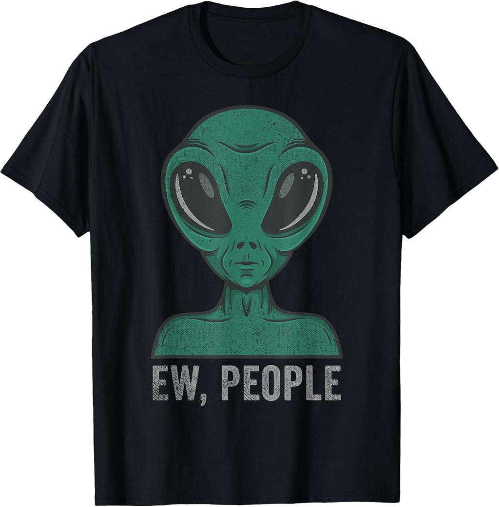 Funny Alien Gifts Introverts Clothes - Adult & Kids T-Shirts, Sweatshirts & Hoodies apparel design preview 1