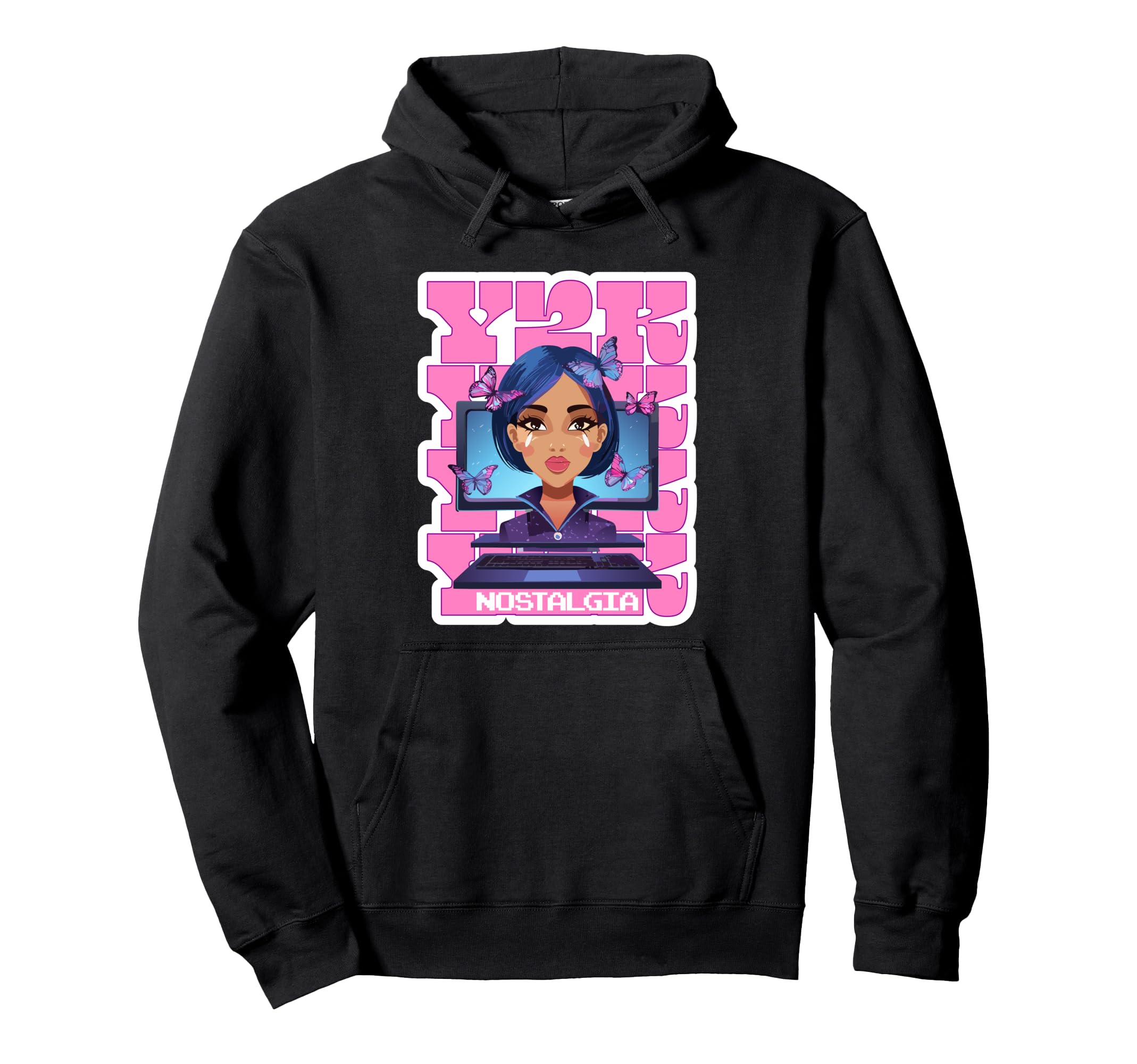 Y2K Nostalgia Aesthetic Trendy Hoodie - Casual Everyday Wear Men Women - T-Shirt, Sweatshirt, Hoodie