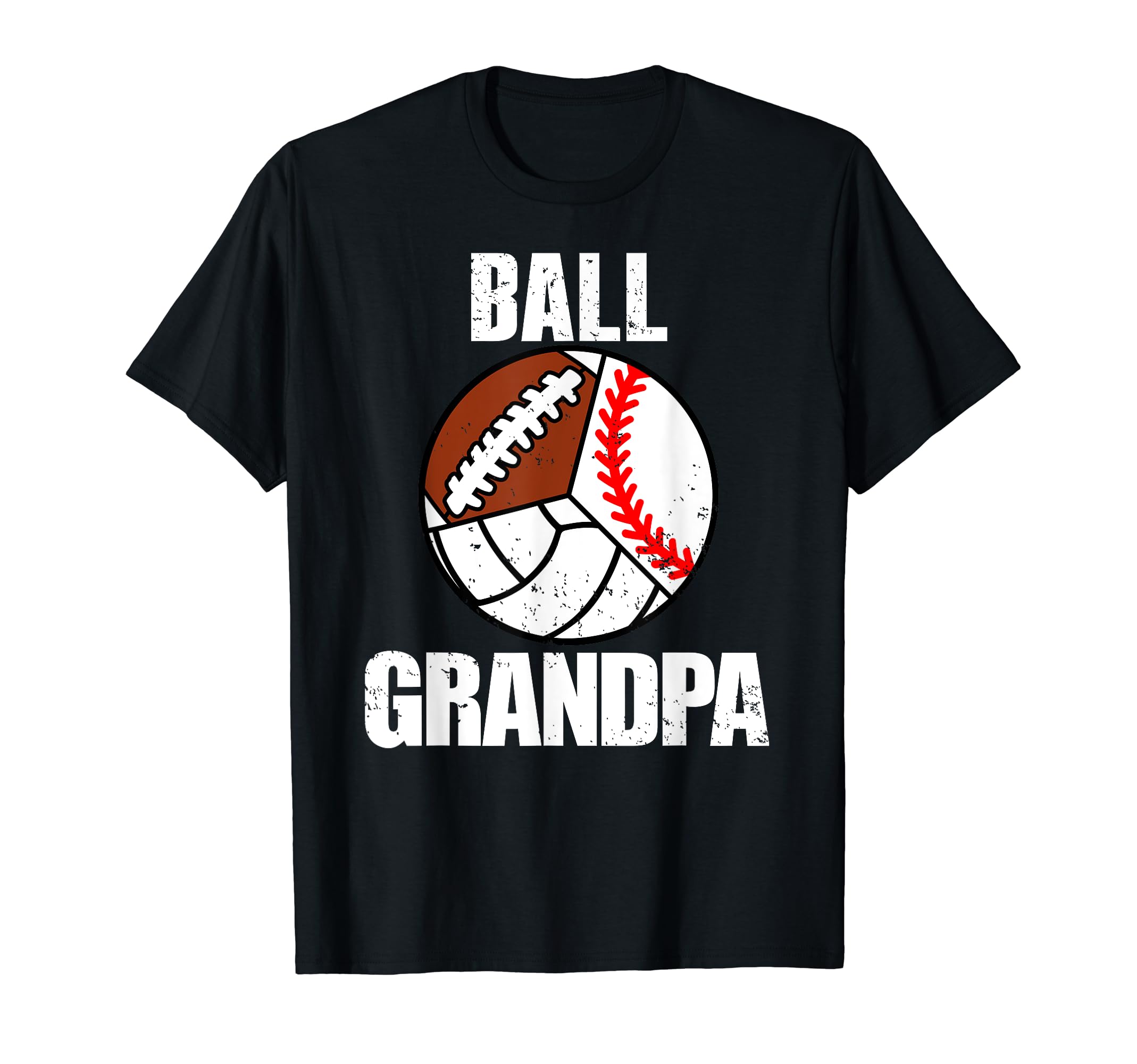 Ball Grandpa Funny Baseball Volleyball T-Shirt - Aesthetic Graphic Unisex - T-Shirt, Sweatshirt, Hoodie