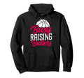 Basketball Bball Mom Busy Raising Ballers Hoodie - Unique Graphic Men Women - T-Shirt, Sweatshirt, Hoodie