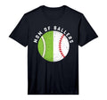 Mens Mom Ballers Baseball Tennis Player T-Shirt - Graphic Print Unisex - T-Shirt, Sweatshirt, Hoodie