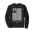 Miguel Sano Flag Patriotic Sweatshirt - Fun Novelty Design Men Women - T-Shirt, Sweatshirt, Hoodie