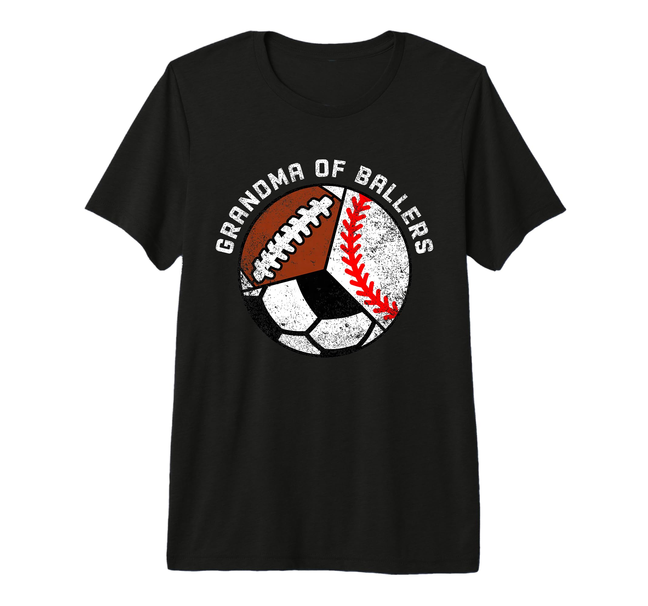 Grandma Ballers Funny Baseball Soccer T-Shirt - Unique Graphic for Adults - T-Shirt, Sweatshirt, Hoodie