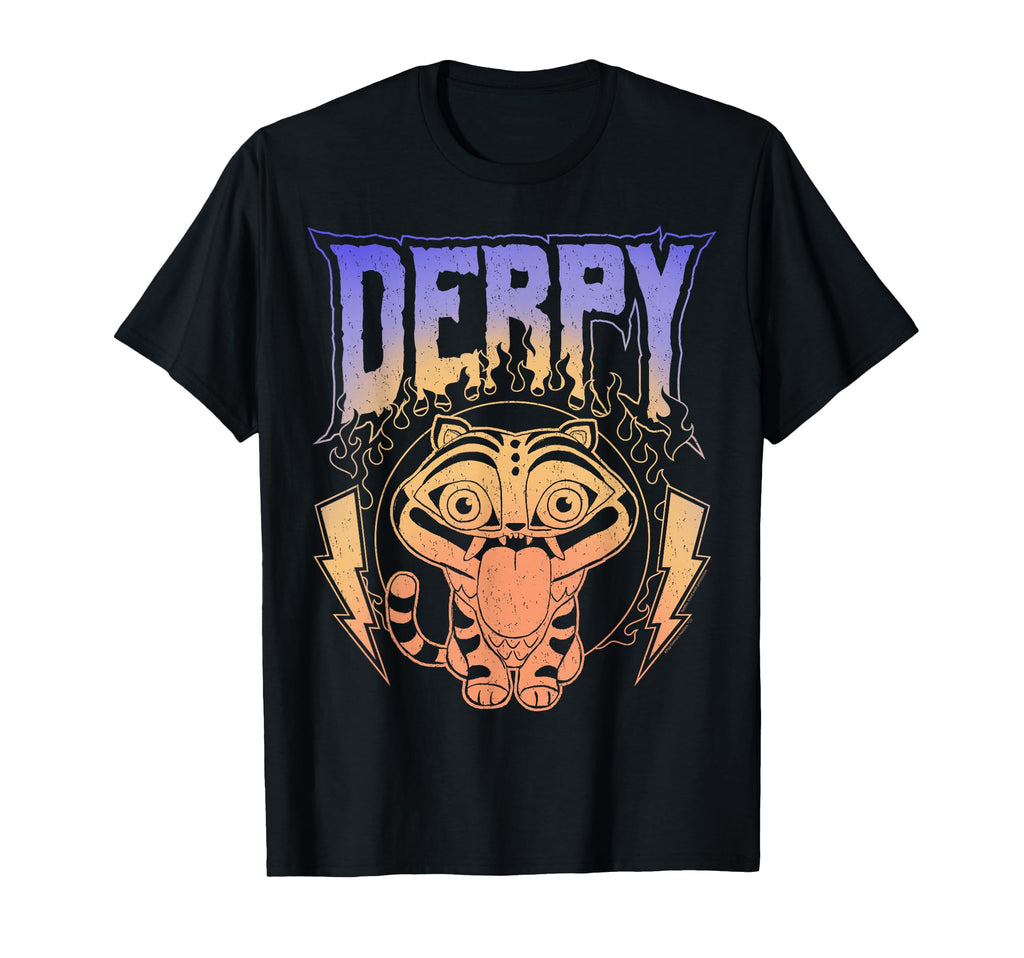 Kpop Demon Hunters Derpy Metal Band Logo T-Shirt - Novelty Apparel Unisex - T-Shirt, Sweatshirt, Hoodie
