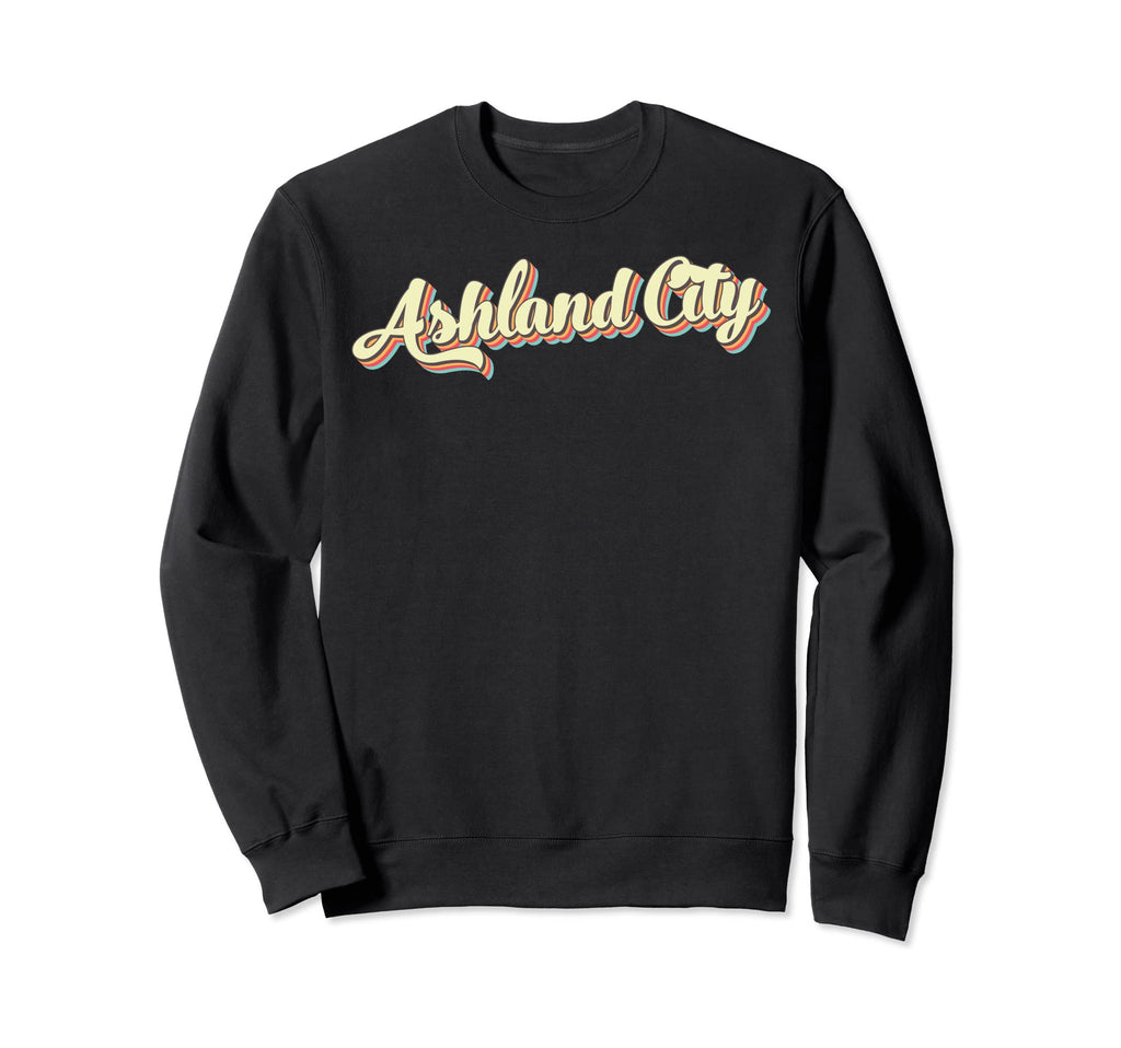 Ashland City Art Baseball Font Sweatshirt - Minimalist Print for Adults - T-Shirt, Sweatshirt, Hoodie