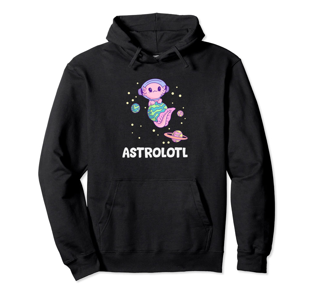 Astrolotl Funny Kawaii Pastel Goth Hoodie - Fun Novelty Design Men Women - T-Shirt, Sweatshirt, Hoodie