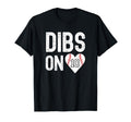 Dibs Number 10 Heart Baseball Softball T-Shirt - Unique Graphic Unisex - T-Shirt, Sweatshirt, Hoodie