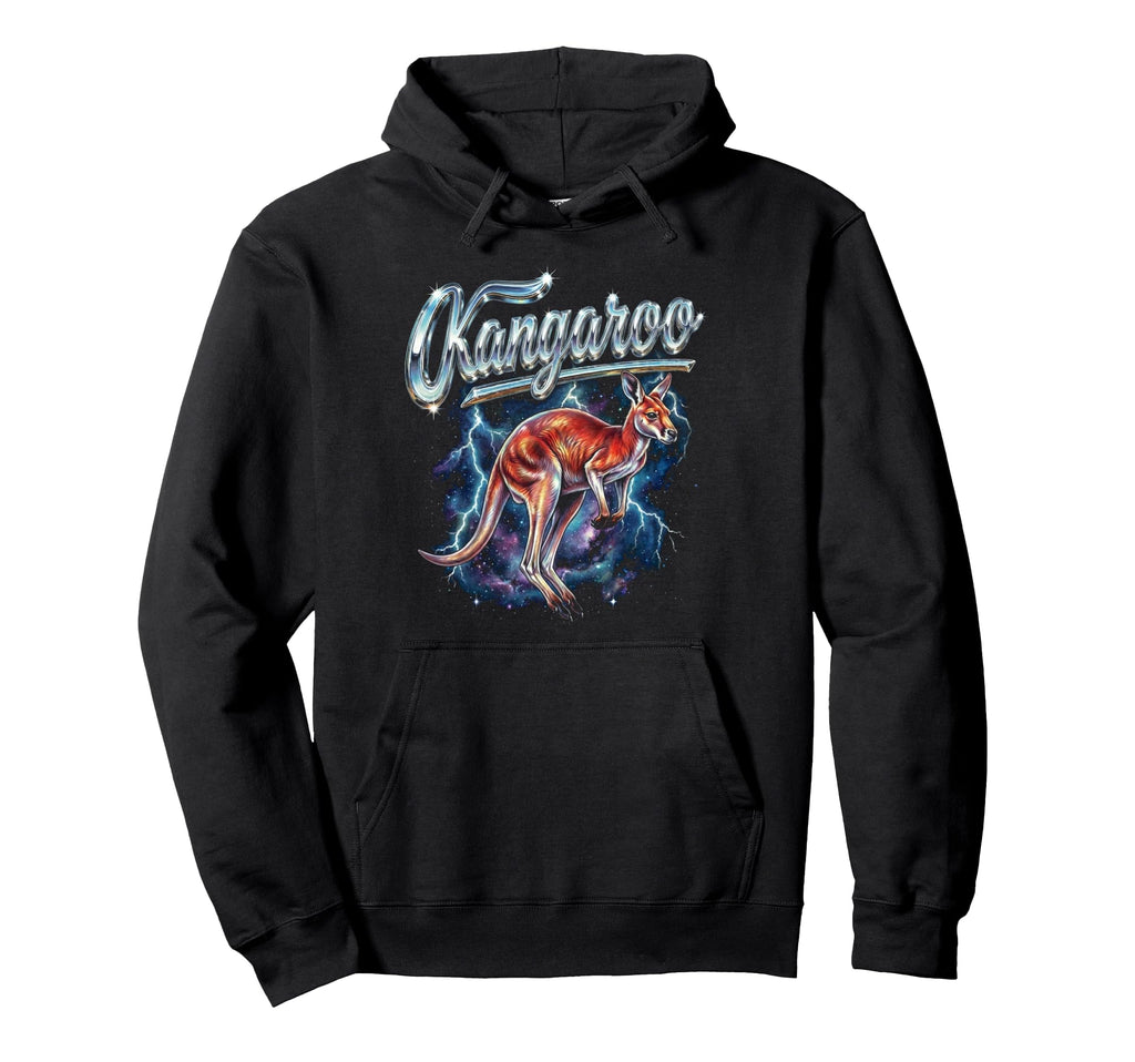 Kangaroo 90S Funny Kangaroo Australia Animal Hoodie - Unique Graphic Unisex - T-Shirt, Sweatshirt, Hoodie