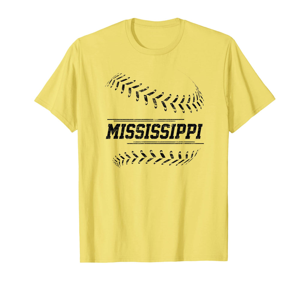 Mississippi Baseball State Pride Team T-Shirt - Minimalist Print Unisex - T-Shirt, Sweatshirt, Hoodie