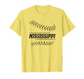 Mississippi Baseball State Pride Team T-Shirt - Minimalist Print Unisex - T-Shirt, Sweatshirt, Hoodie