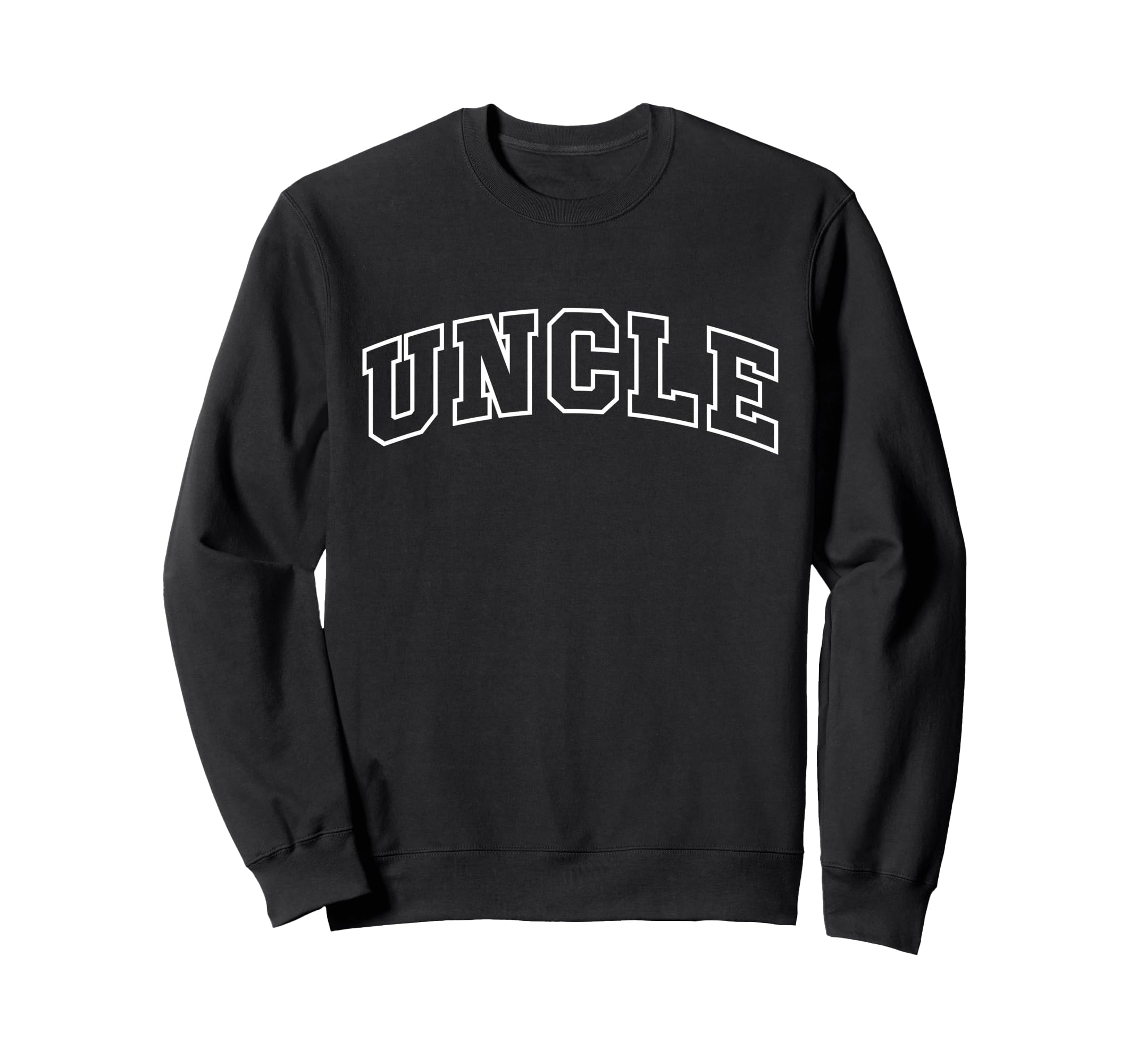 Uncle Funny Athletic Lettering Sweatshirt - Aesthetic Graphic Unisex - T-Shirt, Sweatshirt, Hoodie